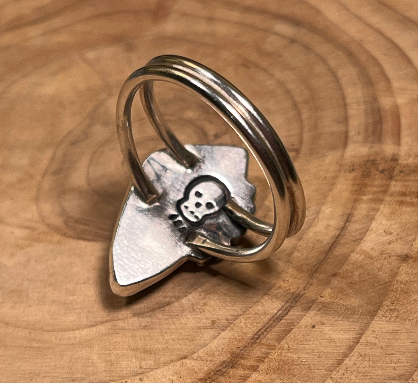 Silver Ring with embellishments