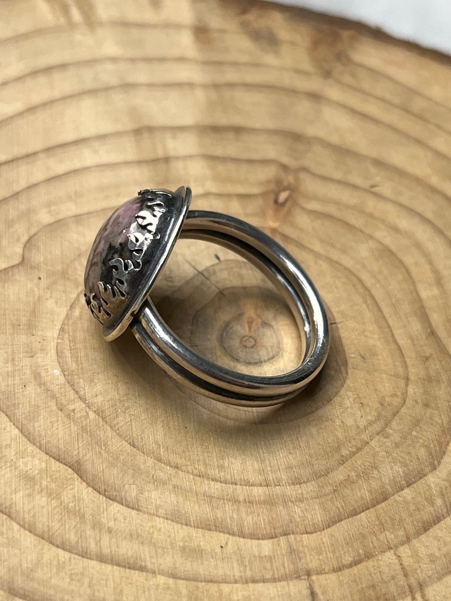 Sterling Silver flame ring SIZE 9.5